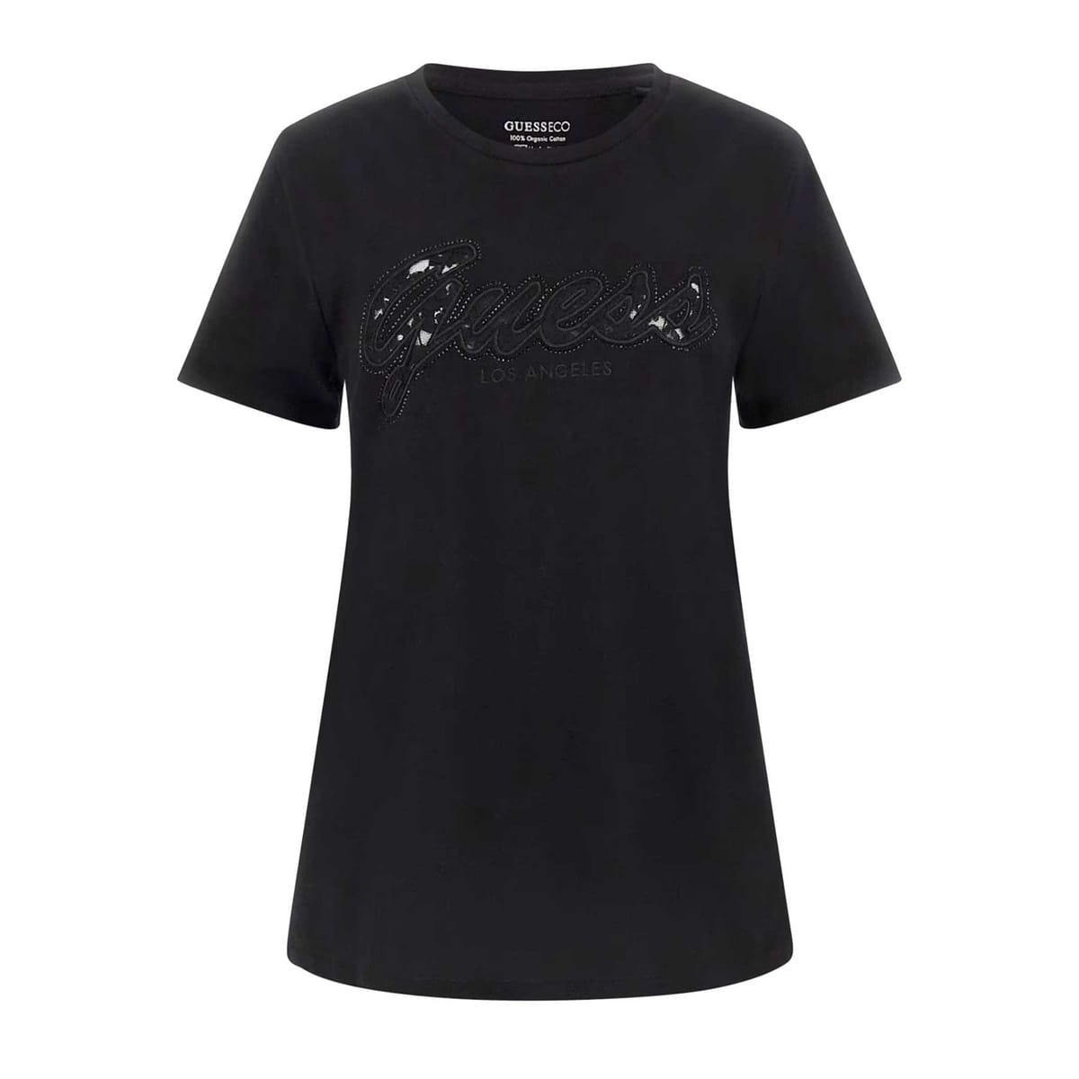 T-SHIRT LOGO PIZZO DONNA