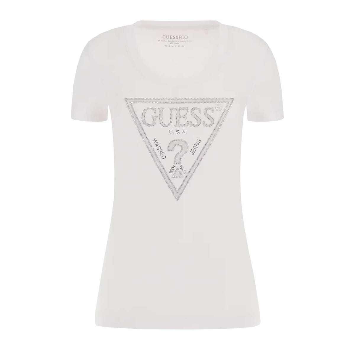 T-SHIRT SHINY LOGO DONNA