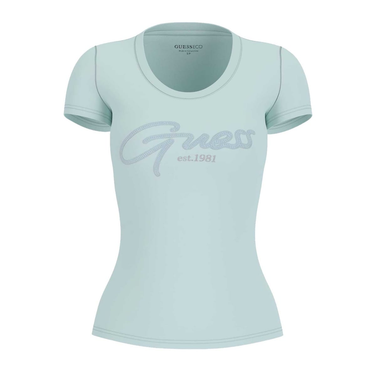 T-SHIRT LOGO STRETCH DONNA