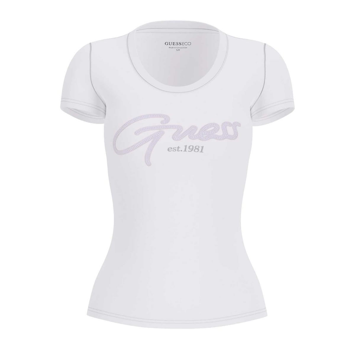 T-SHIRT LOGO STRETCH DONNA