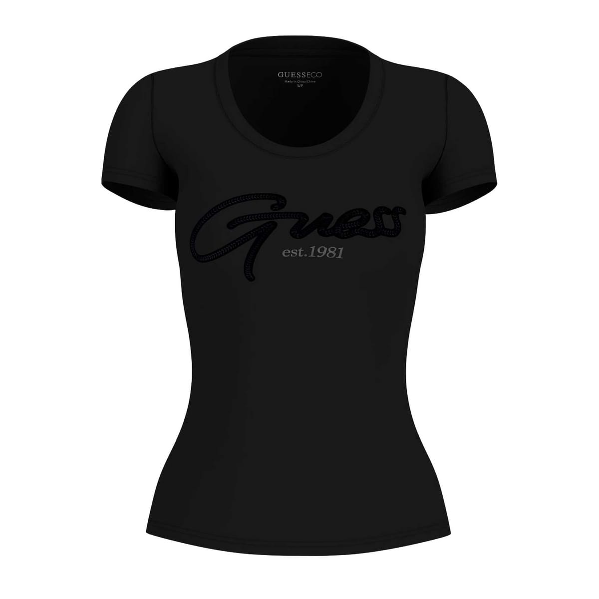 T-SHIRT LOGO STRETCH DONNA