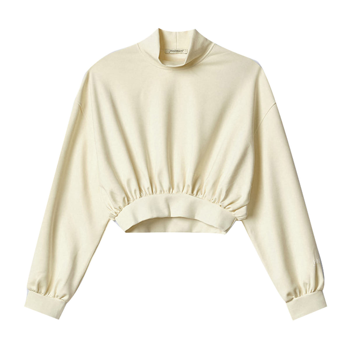 FELPA LUPETTO CROP IN MODAL DONNA