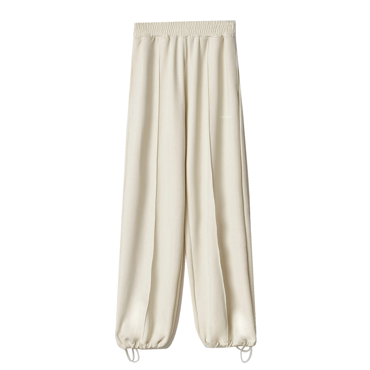 PANTALONE COULISSE CON NERVATURE IN VISCOSA DONNA