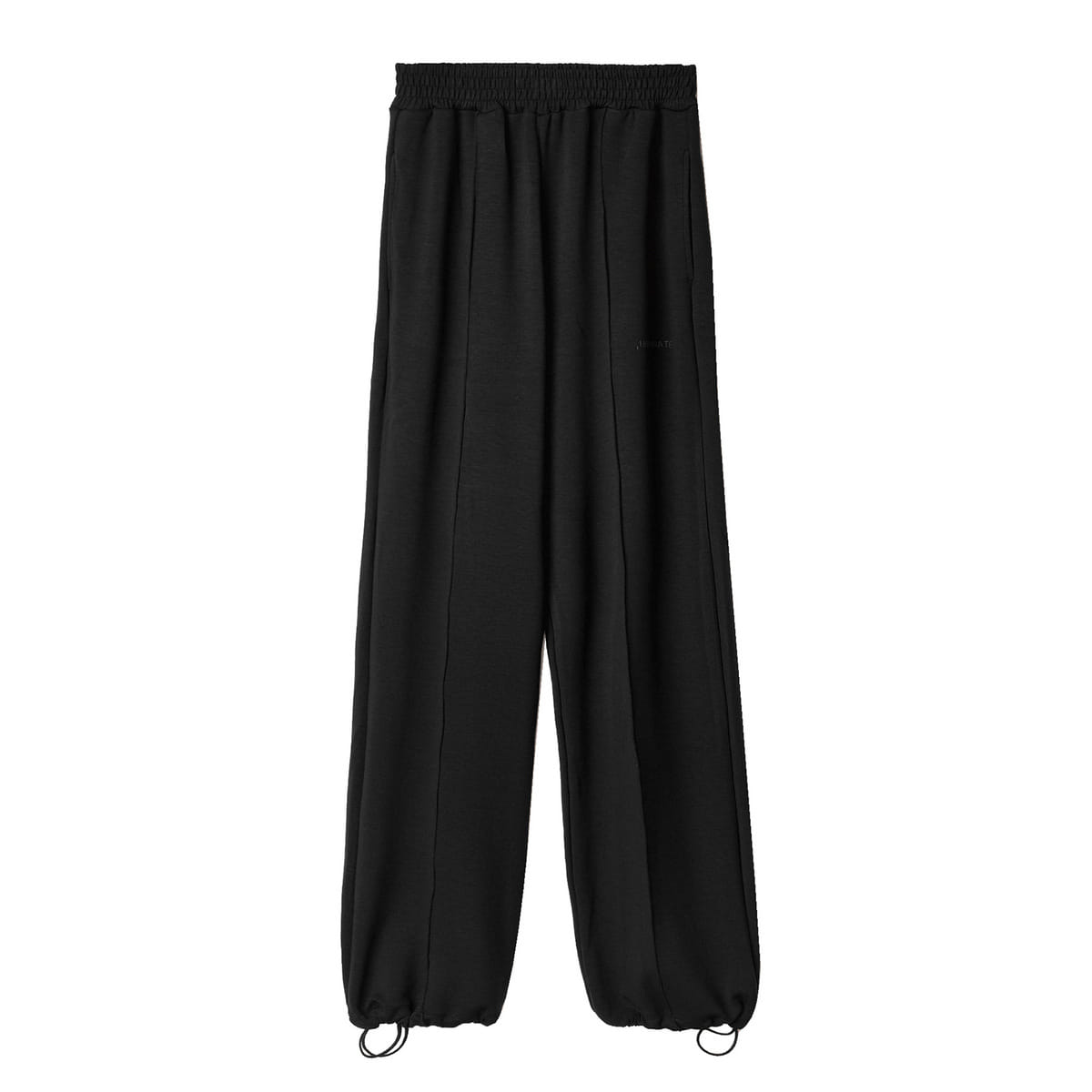 PANTALONE COULISSE CON NERVATURE IN VISCOSA DONNA