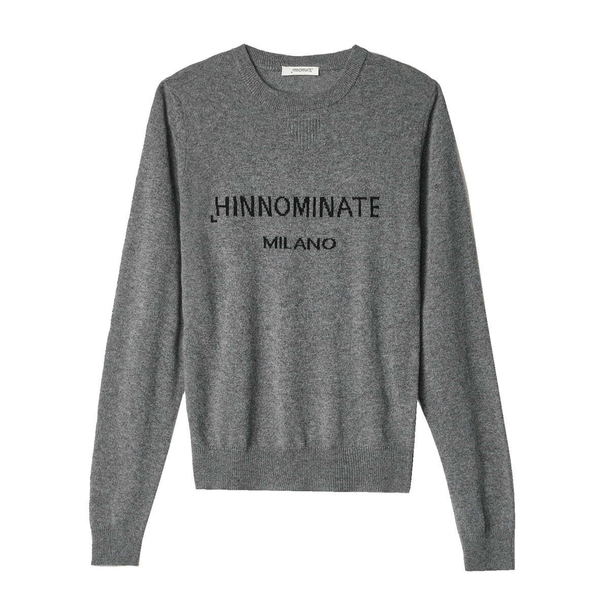 MAGLIA GIROCOLLO MIX CACHEMIRE LOGO DONNA