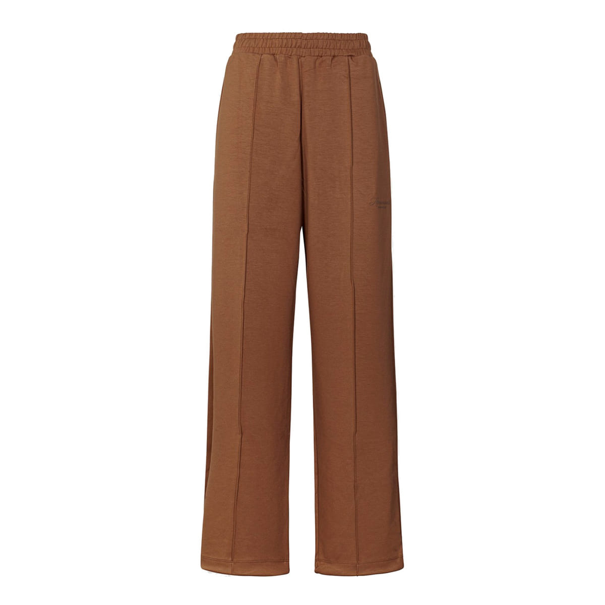 PANTALONE IN VISCOSA CON NERVATURE DONNA