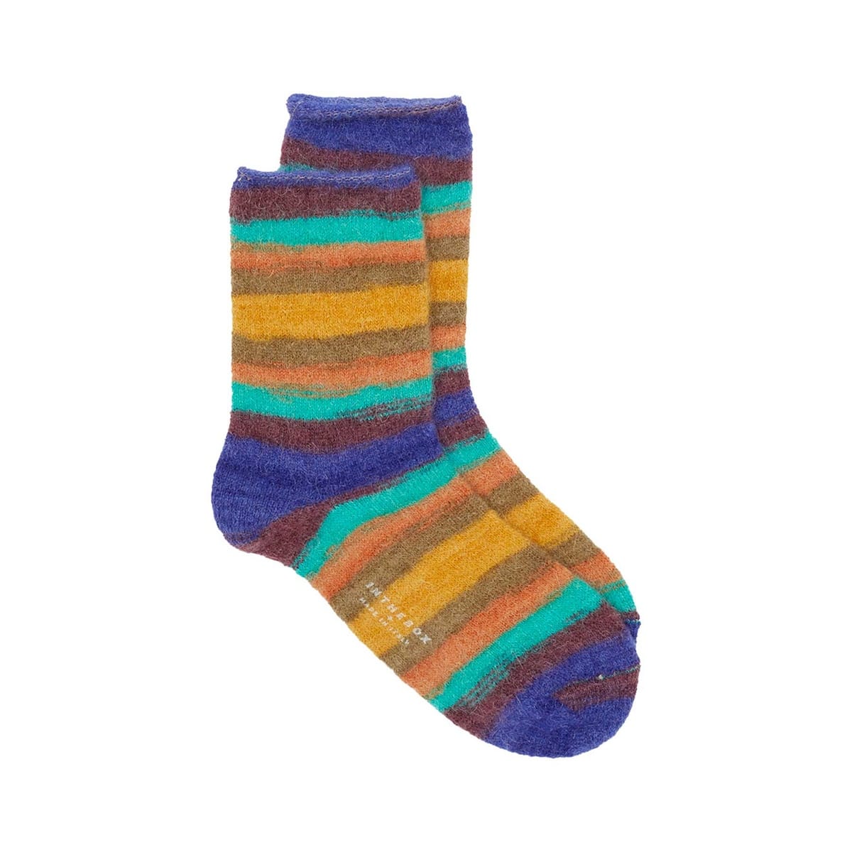 CALZA STRIPES MOHAIR DONNA