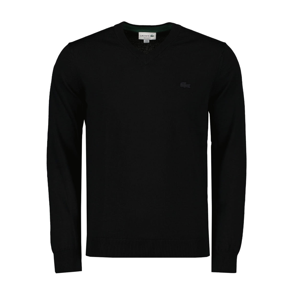MAGLIONE SCOLLO V MERINO COCCODRILLO IN TONO