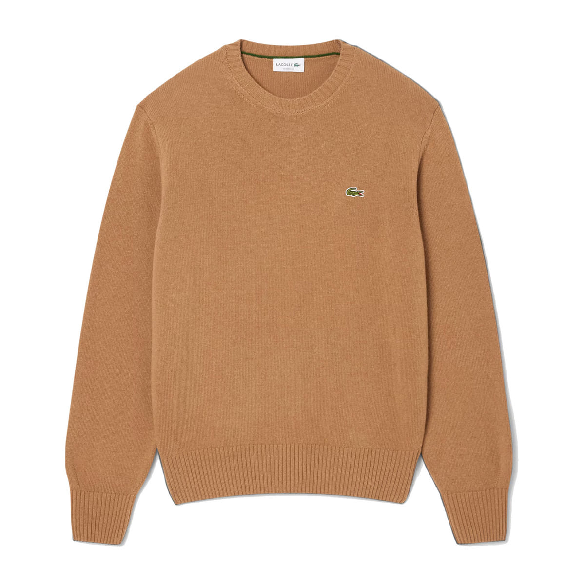 MAGLIONE GIROCOLLO IN LANA CARDATA