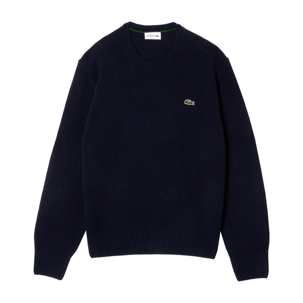 MAGLIONE GIROCOLLO IN LANA CARDATA