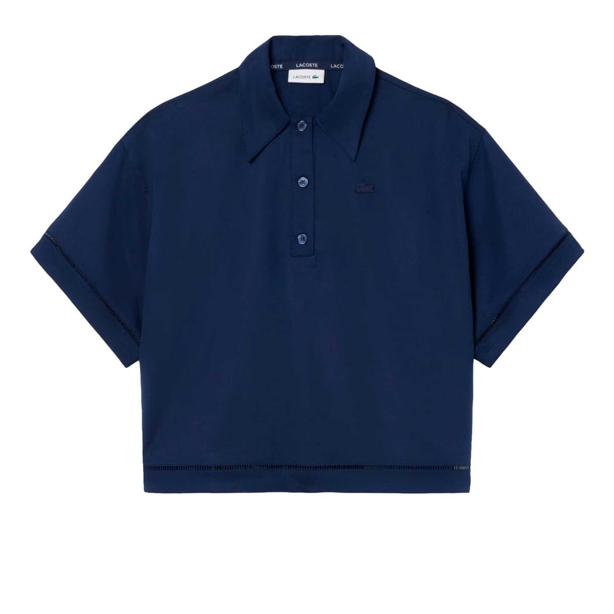 POLO OVERSIZE IN TWILL DONNA