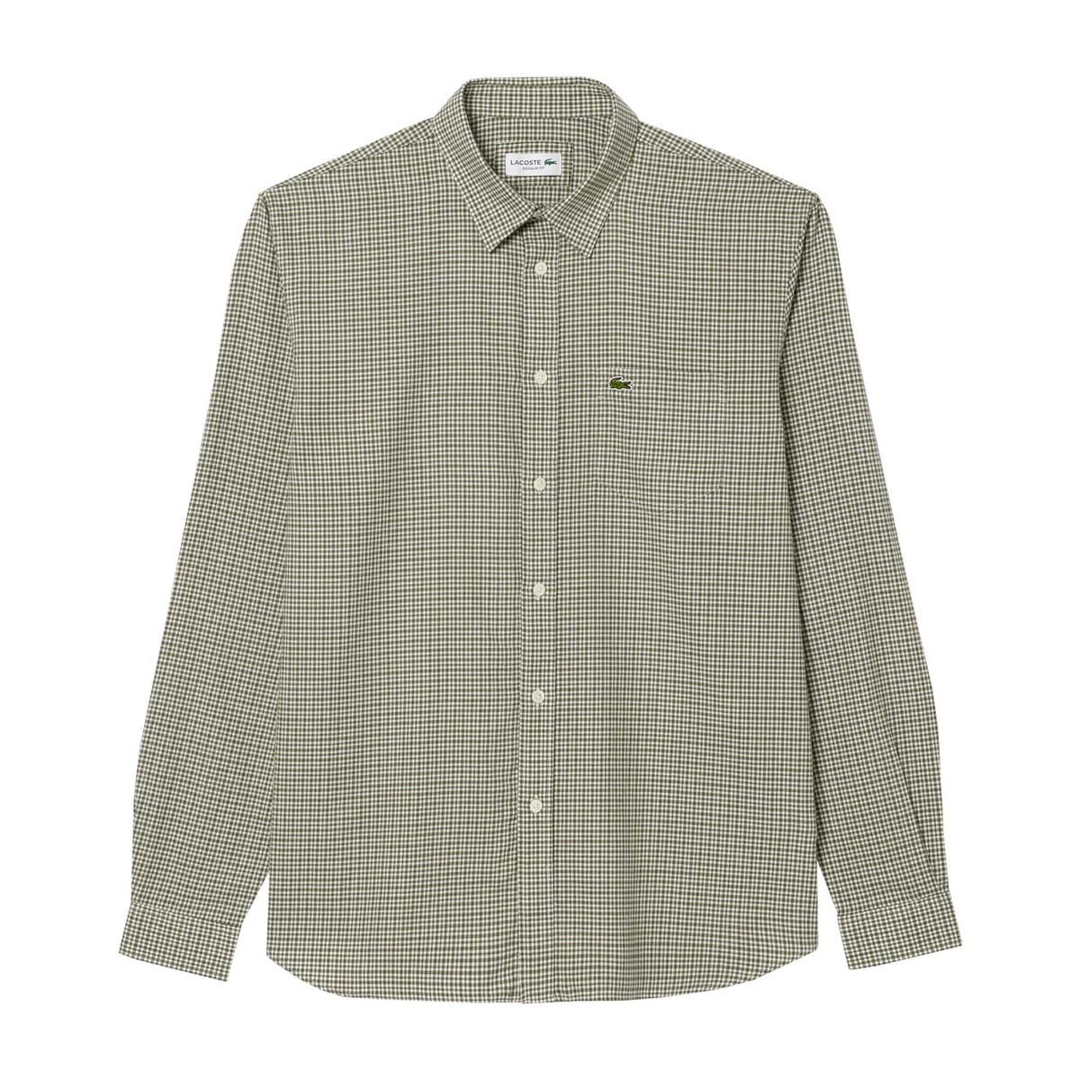 CAMICIA QUADRI IN FLANELLA DI COTONE