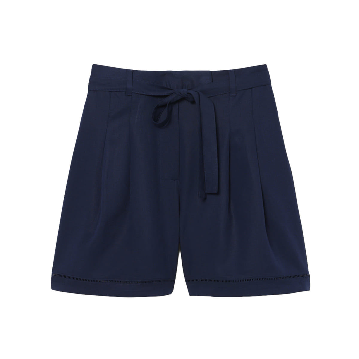 BERMUDA IN MISTO LINO DONNA