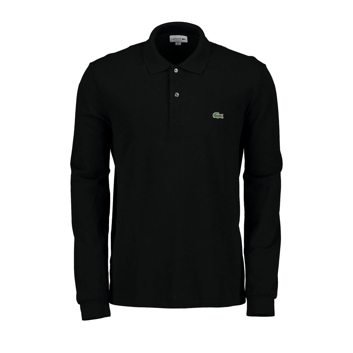 POLO MANICA LUNGA L1312 NERO
