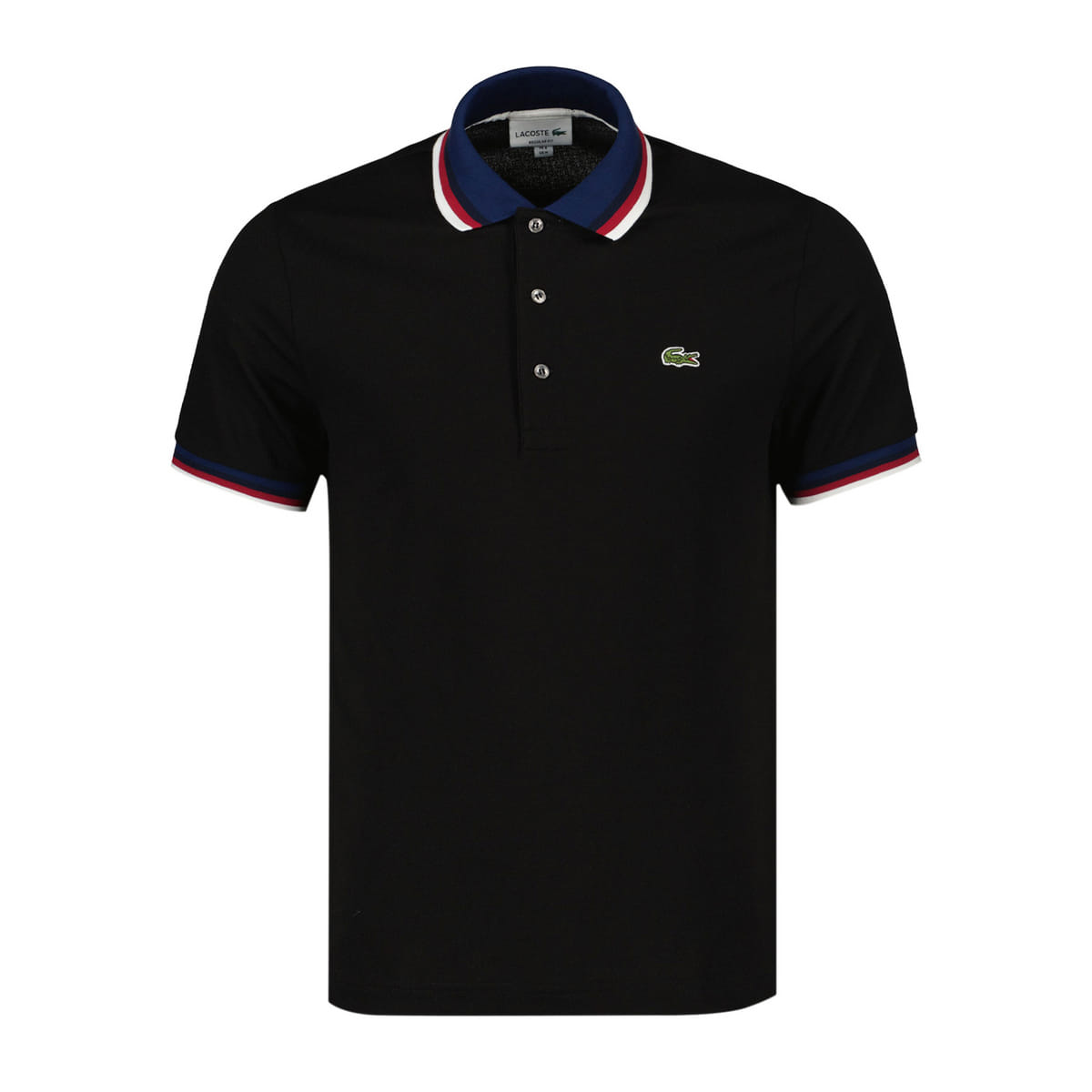 POLO STRETCH COLLO CONTRASTO