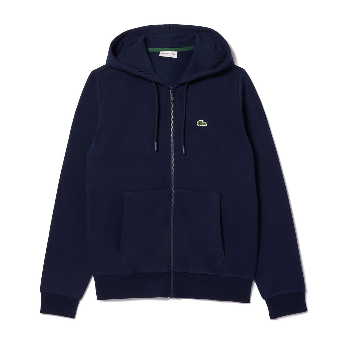 FELPA FULL ZIP CAPPUCCIO LOGO