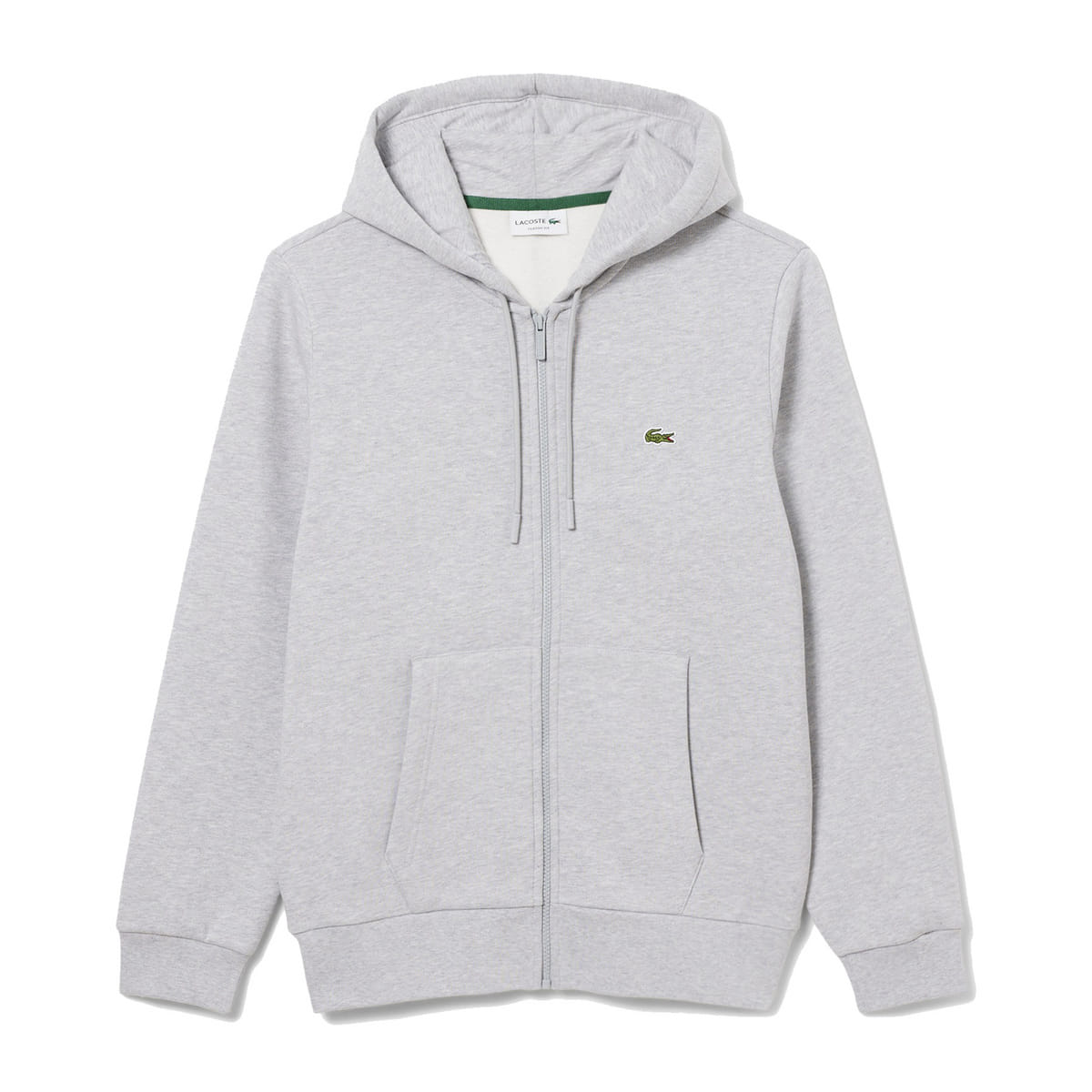 FELPA FULL ZIP CAPPUCCIO LOGO