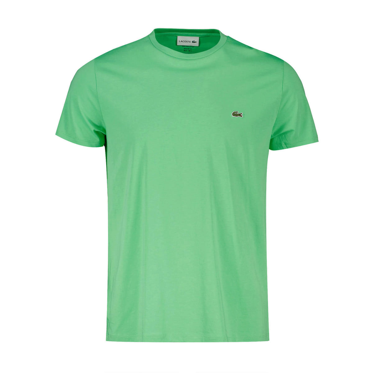 T-SHIRT LOGO IN COTONE PIMA MENTA
