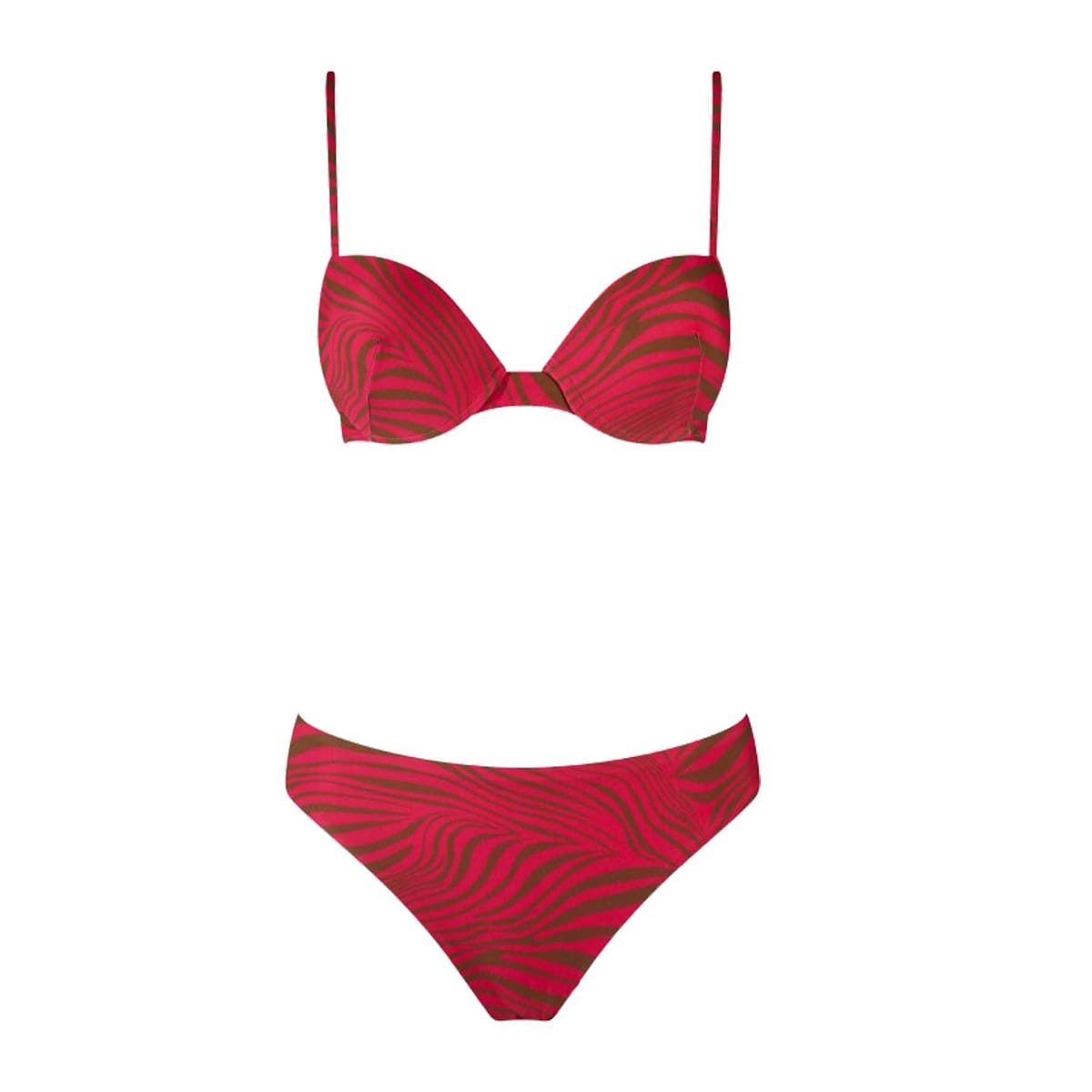 BIKINI PUSH UP E SLIP CURVY DONNA