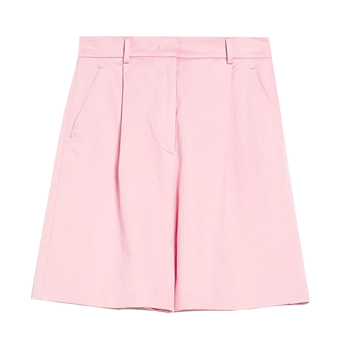 BERMUDA IN COTONE E LINO ECUBA DONNA