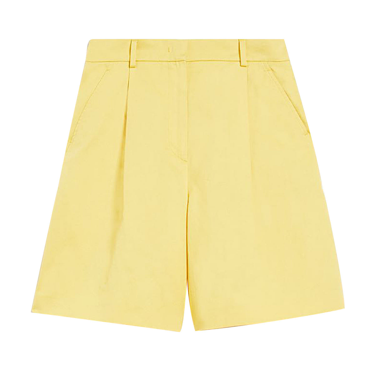 BERMUDA IN COTONE E LINO ECUBA DONNA
