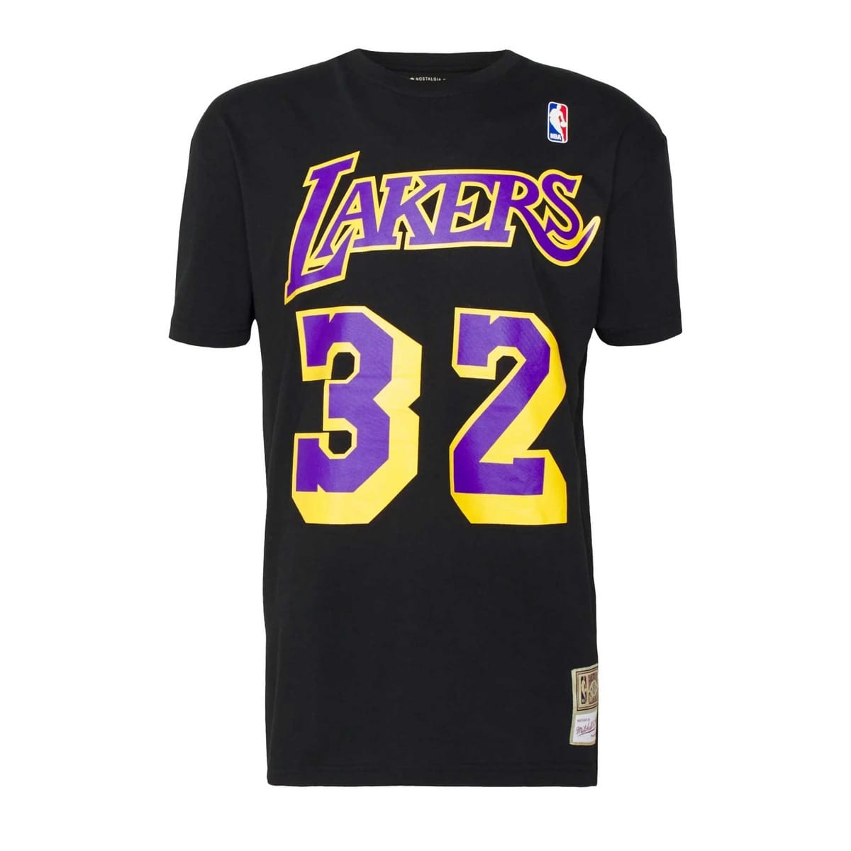 T-SHIRT NBA NAME NUMBER JOHNSON 32 LAKERS