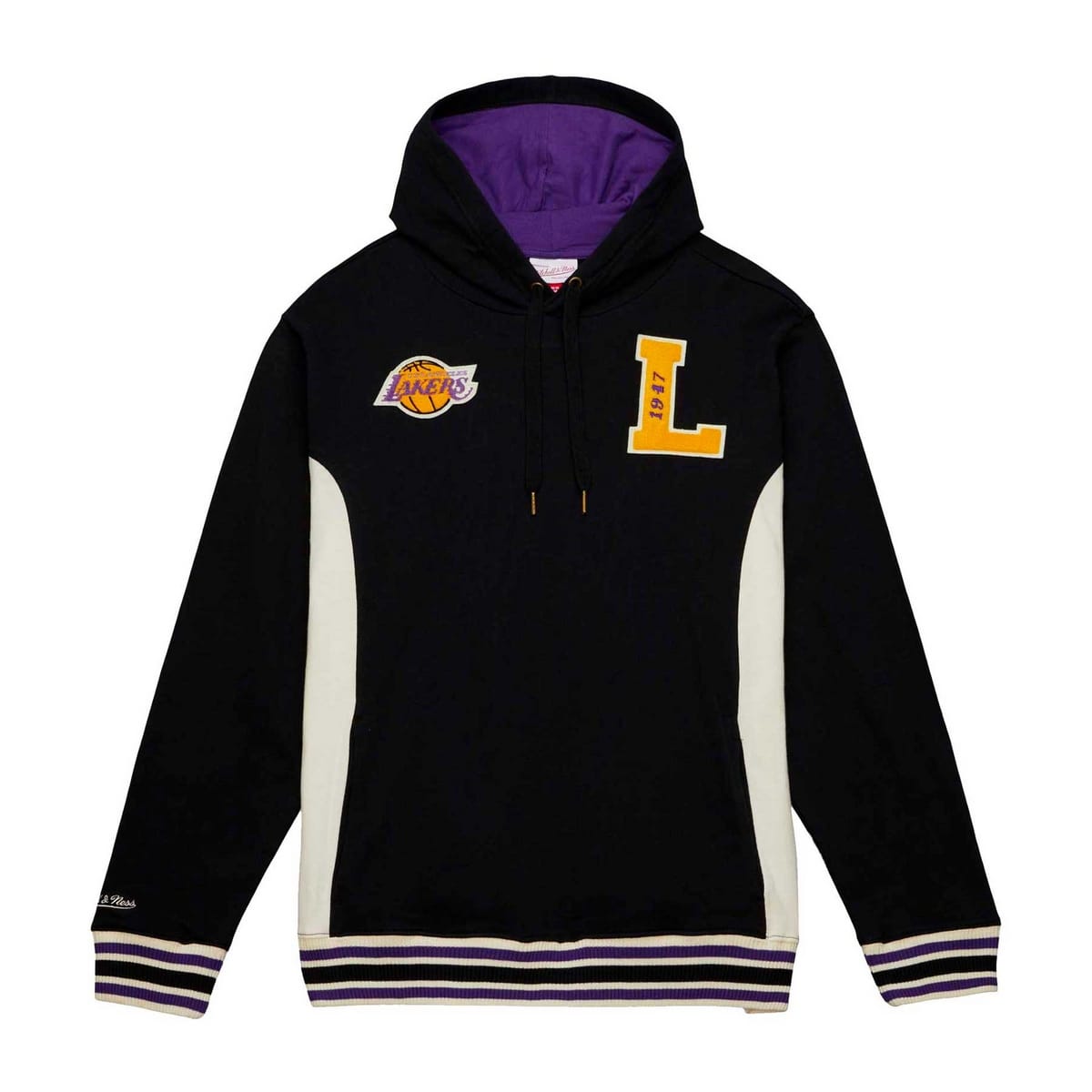 FELPA CON CAPPUCCIO NBA TEAM LEGACY LAKERS