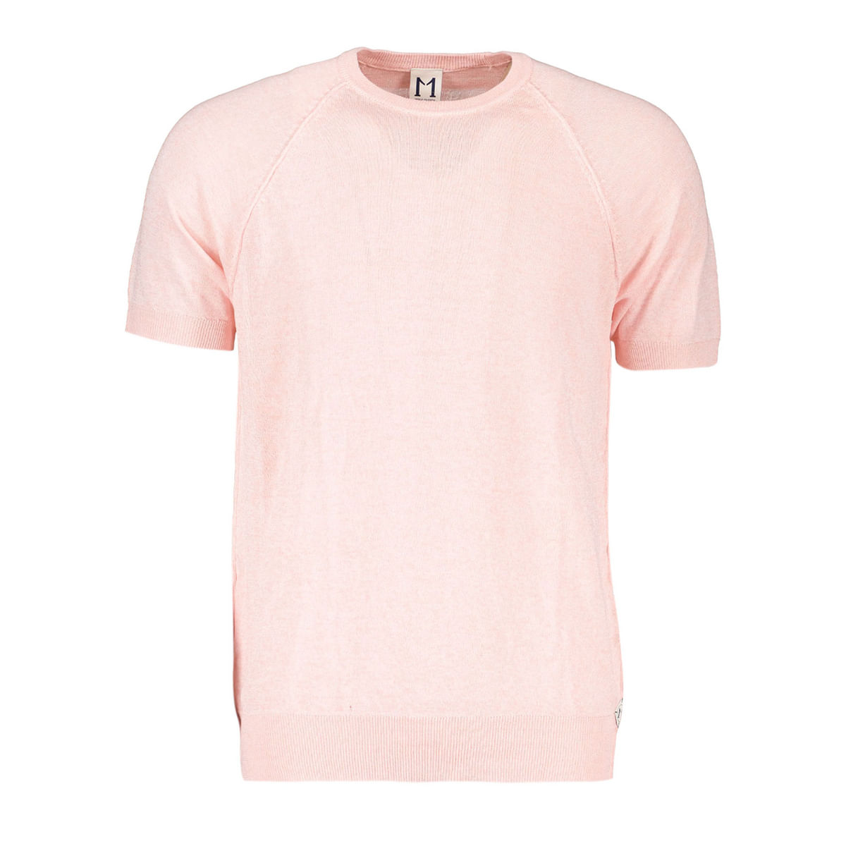 MAGLIA MANICA CORTA RAGLAN MISTO LINO