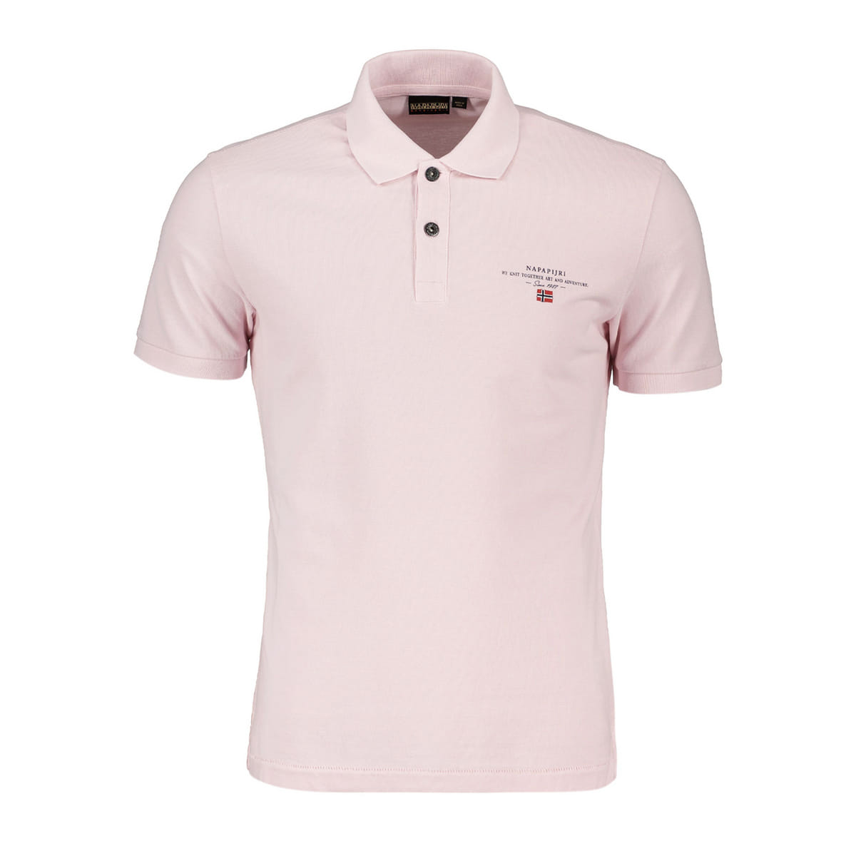 POLO CON RICAMO BANDIERA ELBAS