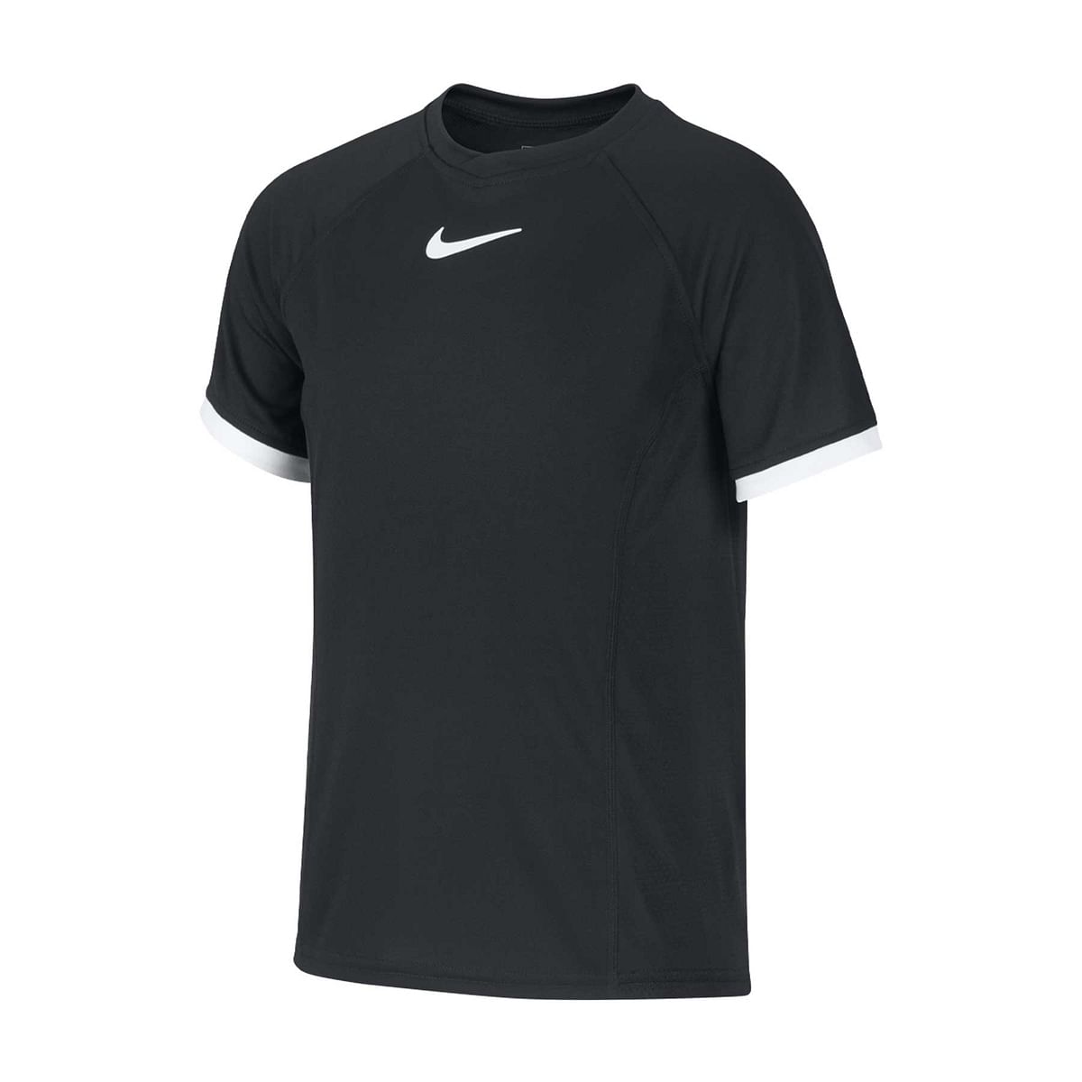 NIKE T SHIRT DRI FIT BAMBINO 040676401 451 OBSIDIAN GHOST Maglia Abbigliamento Tennis Sport