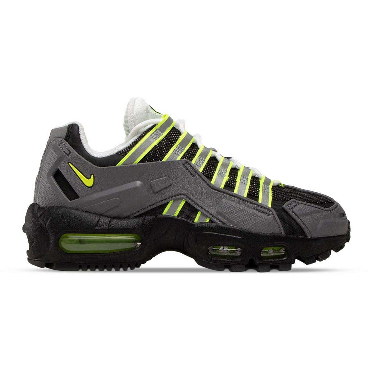 NIKE AIR MAX 95 NDSTRUKT 042293501 002 DURK GREY NEON Tutte Sneaker Scarpe