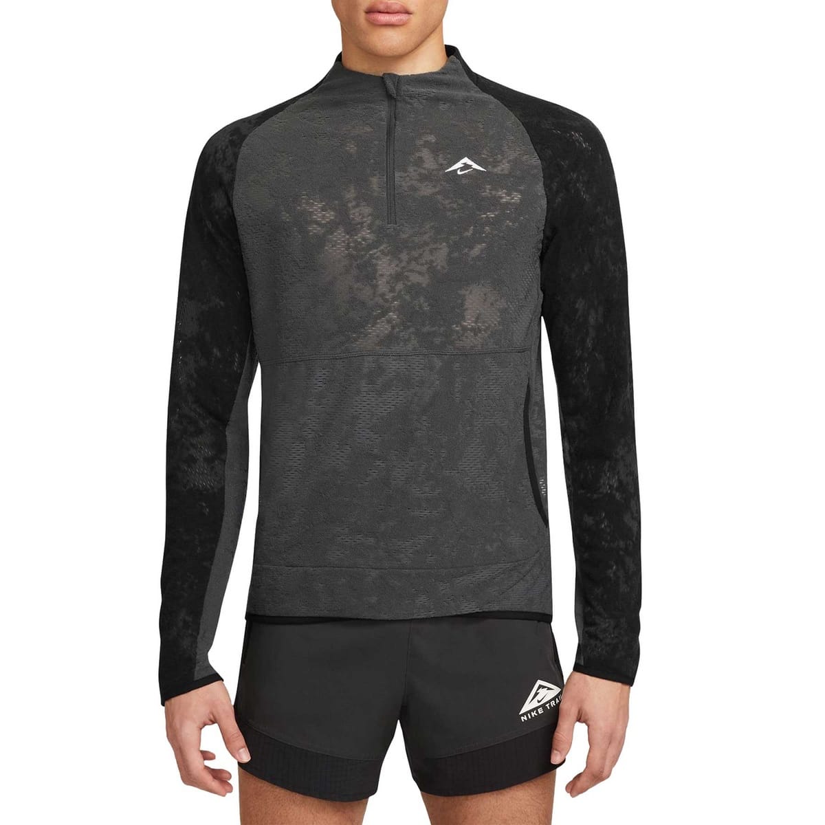 MAGLIA MANICA LUNGA 1/2 ZIP DRI-FIT MIDLAYER TRAIL