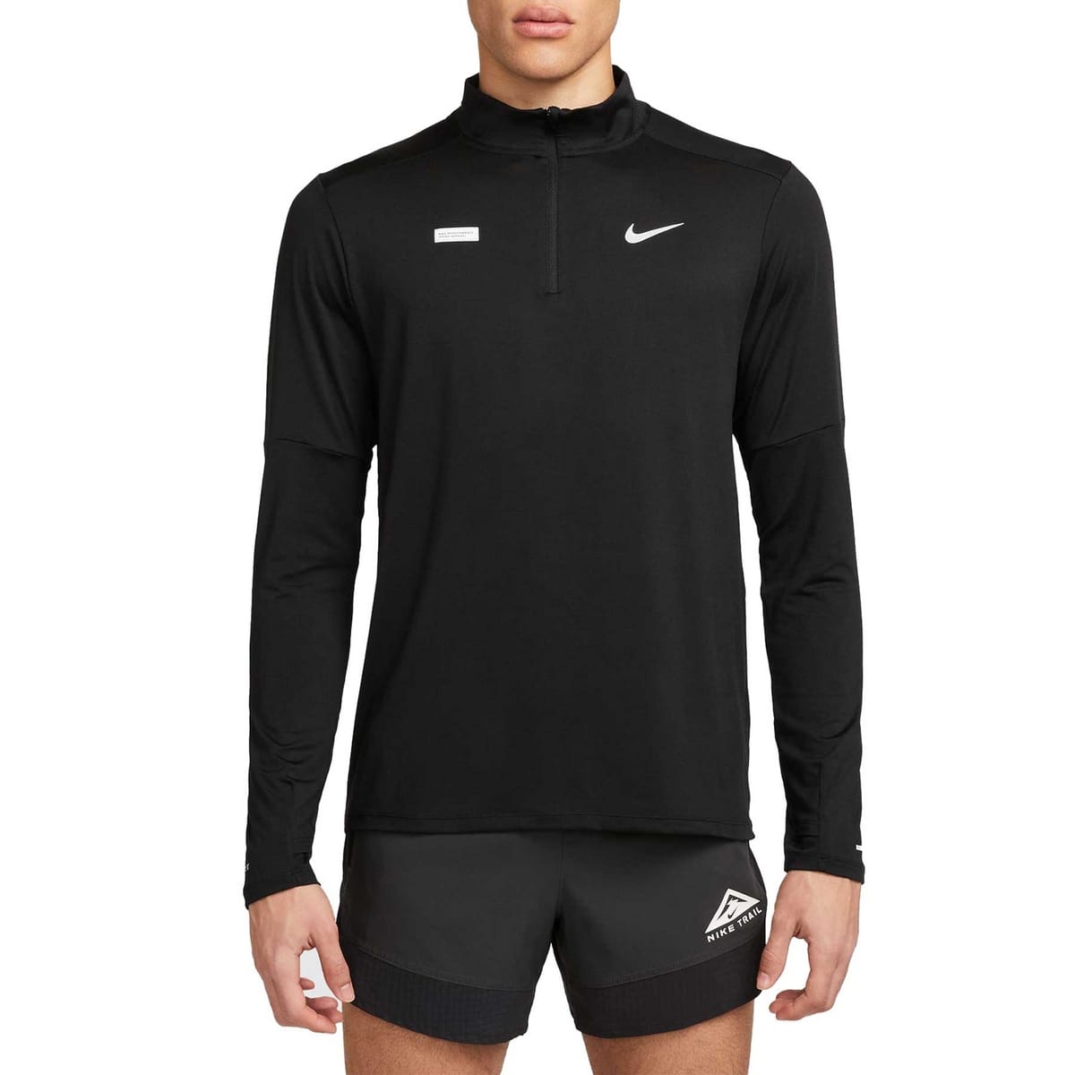 MAGLIA MANICA LUNGA 1/2 ZIP DRI-FIT ELEMENT FLASH