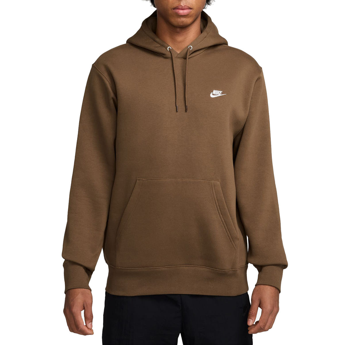 FELPA CON CAPPUCCO CLUB SMALL LOGO