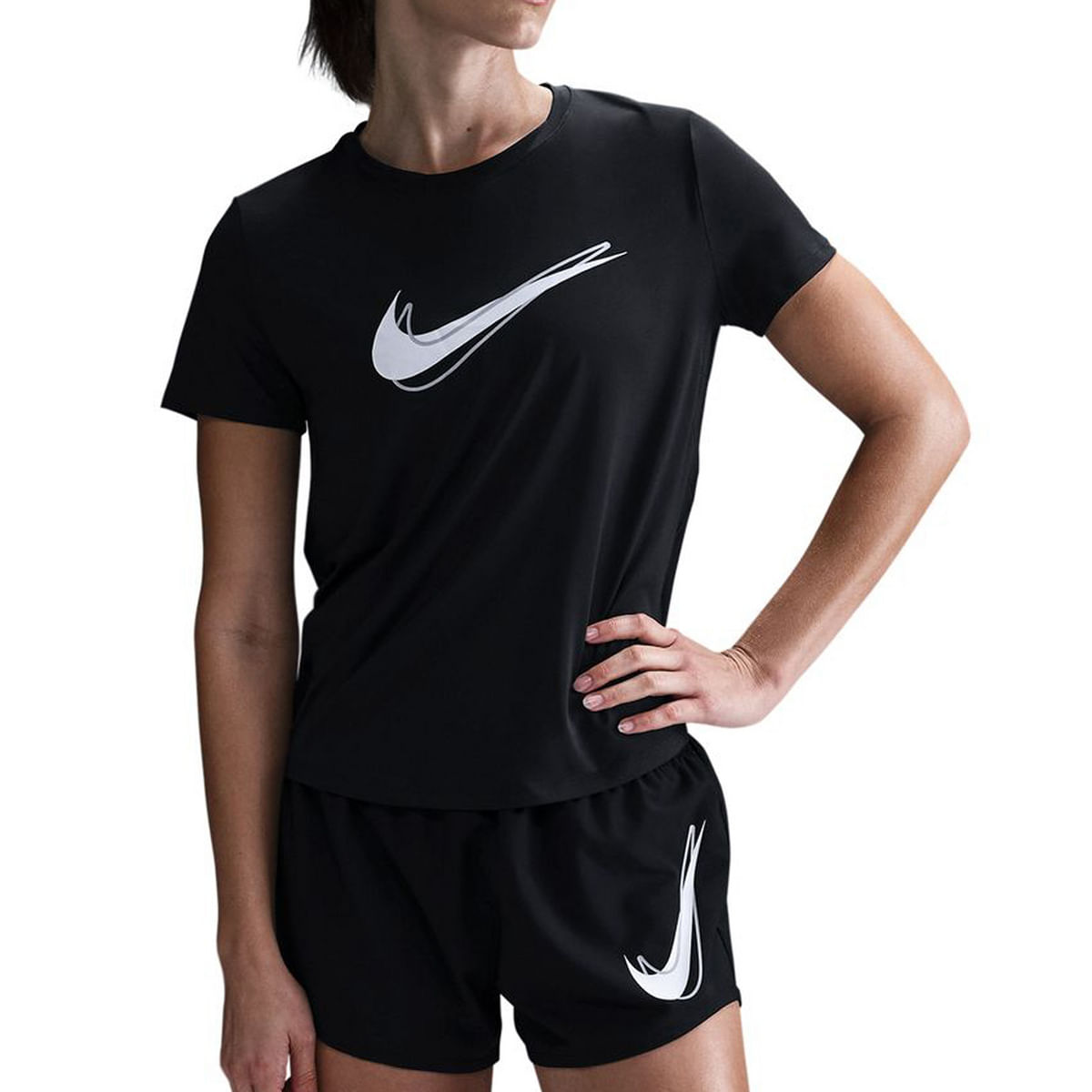 T-SHIRT DRI-FIT ONE SWOOSH DONNA