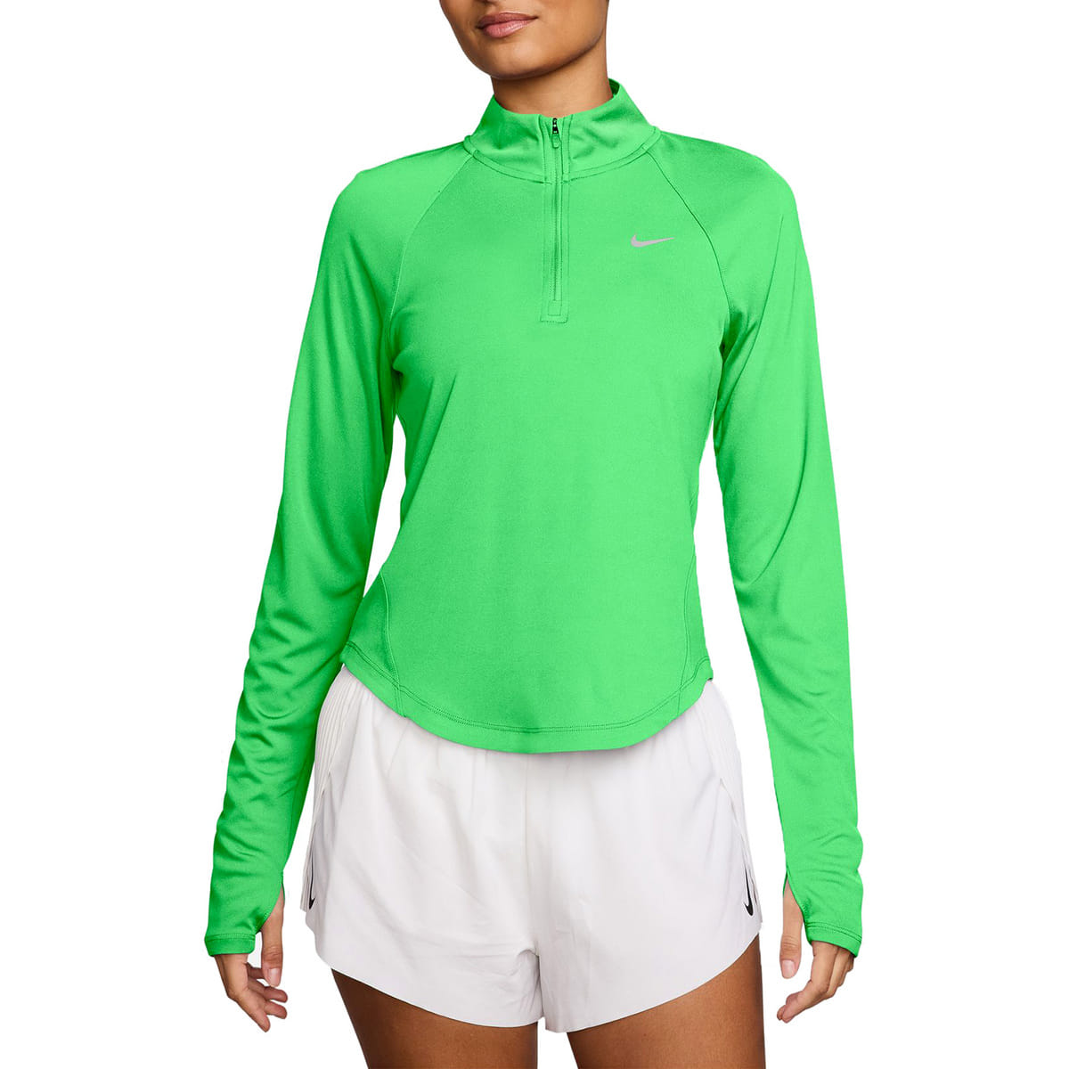 Maglia Manica Lunga 1/4 Zip Tempo Swoosh Donna