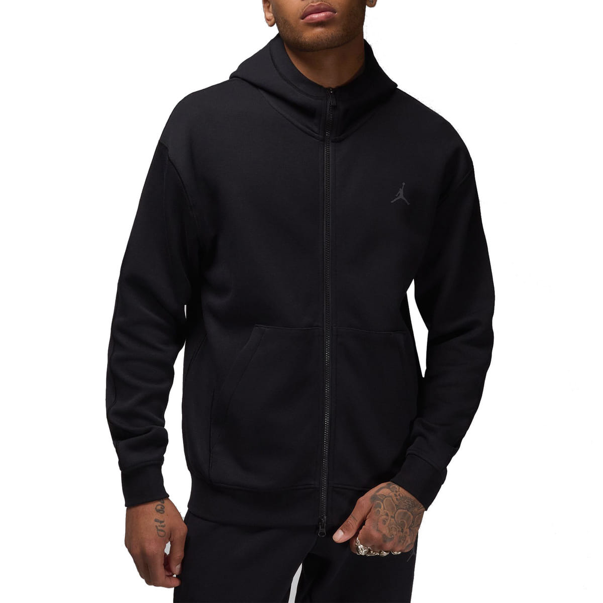 FELPA FULL ZIP CON CAPPUCCIO DRI-FIT HOOP FLEECE