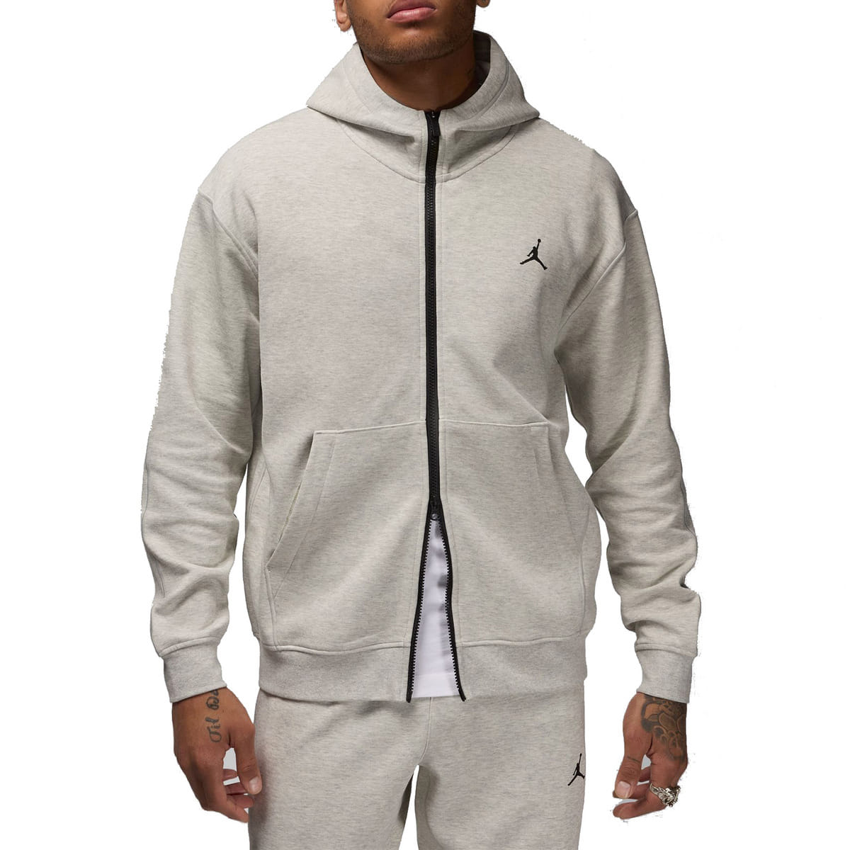 FELPA FULL ZIP CON CAPPUCCIO DRI-FIT HOOP FLEECE