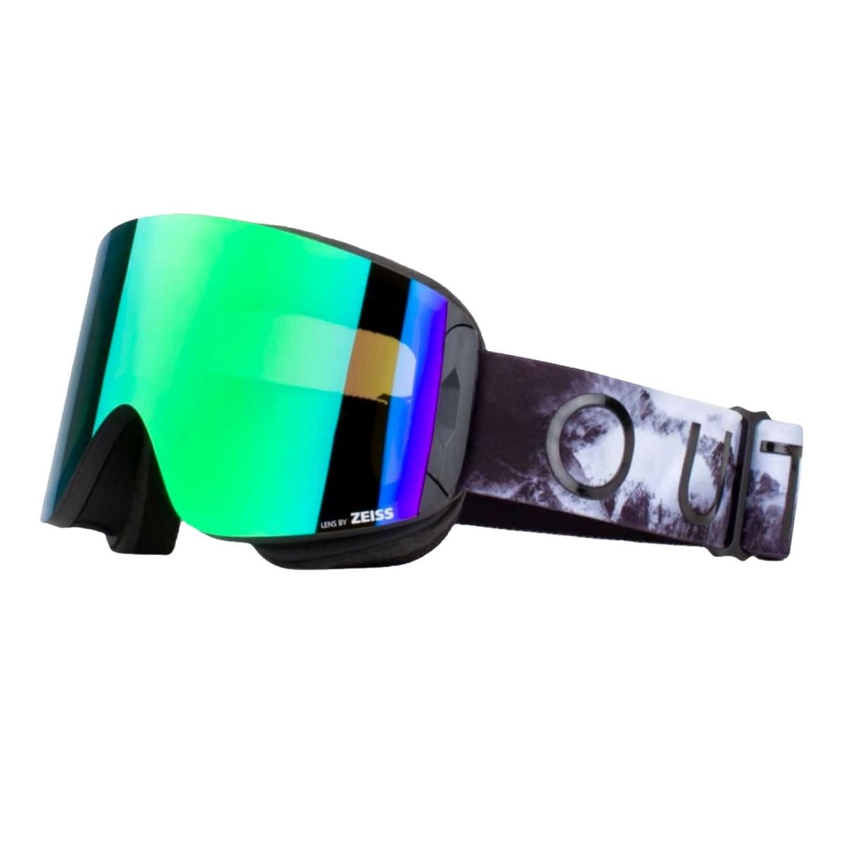 MASCHERA KATANA TEMPESTA GREEN MCI