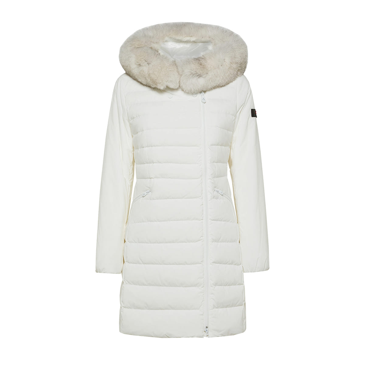 PIUMINO LUNGO ZIP LATERALE SERIOLA DONNA