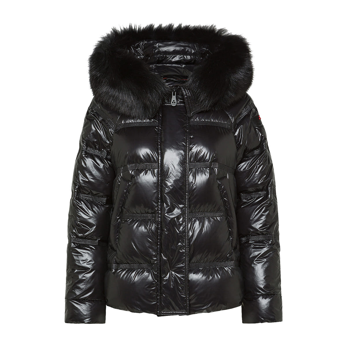 PIUMINO CON CAPPUCCIO TAKAN MID FUR DONNA