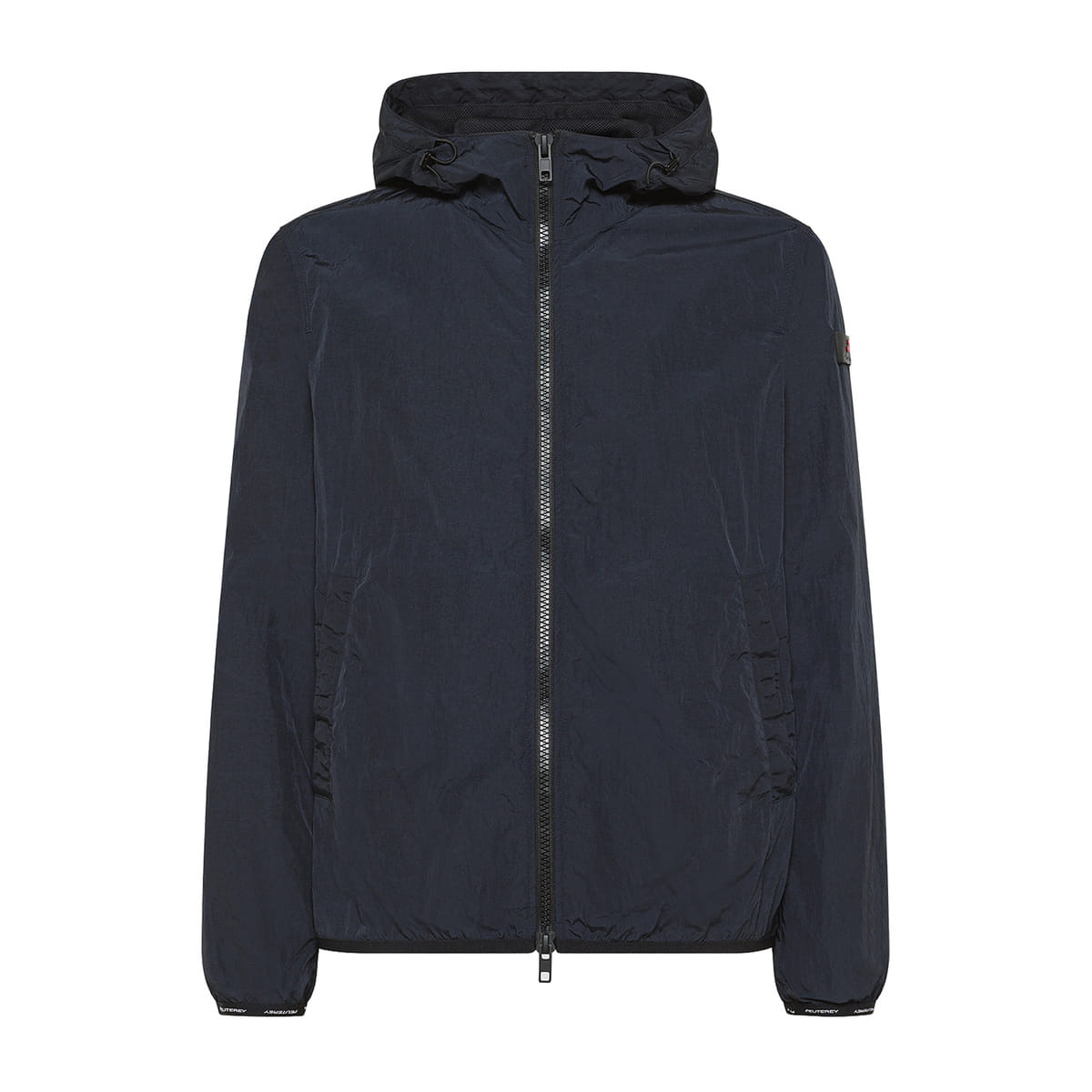 GIACCA CAPPUCCIO NYILON CRINKLE NIGLE U