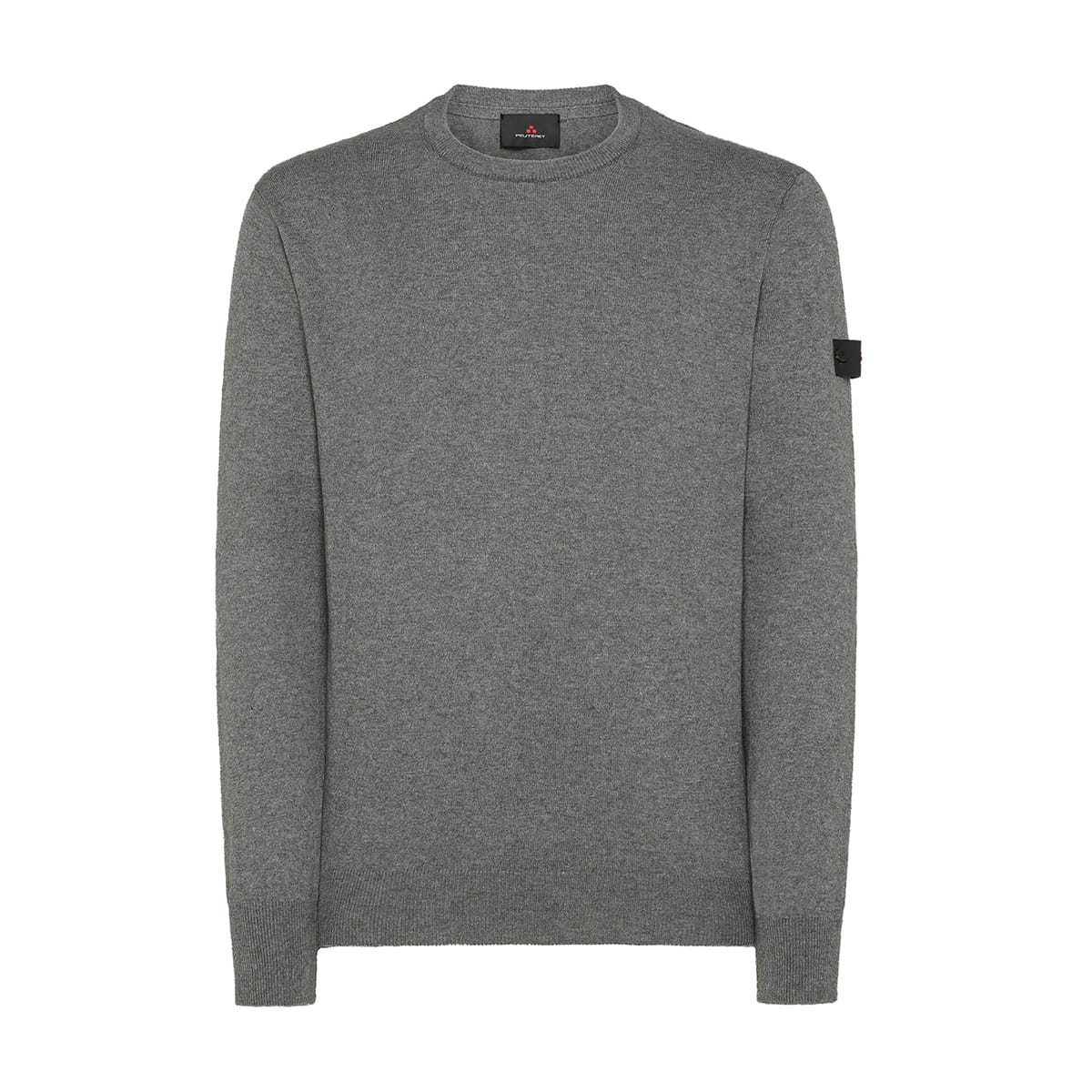 MAGLIONE GIROCOLLO IN LANA E COTONE EXMOOR