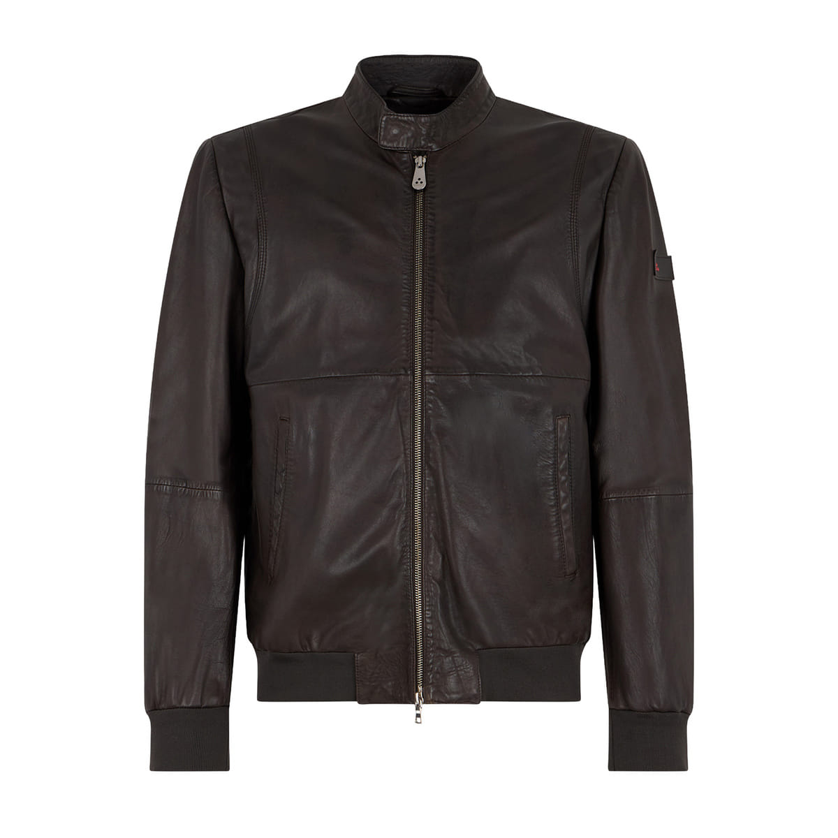 BOMBER IN PELLE MARTELLATA TUREIA