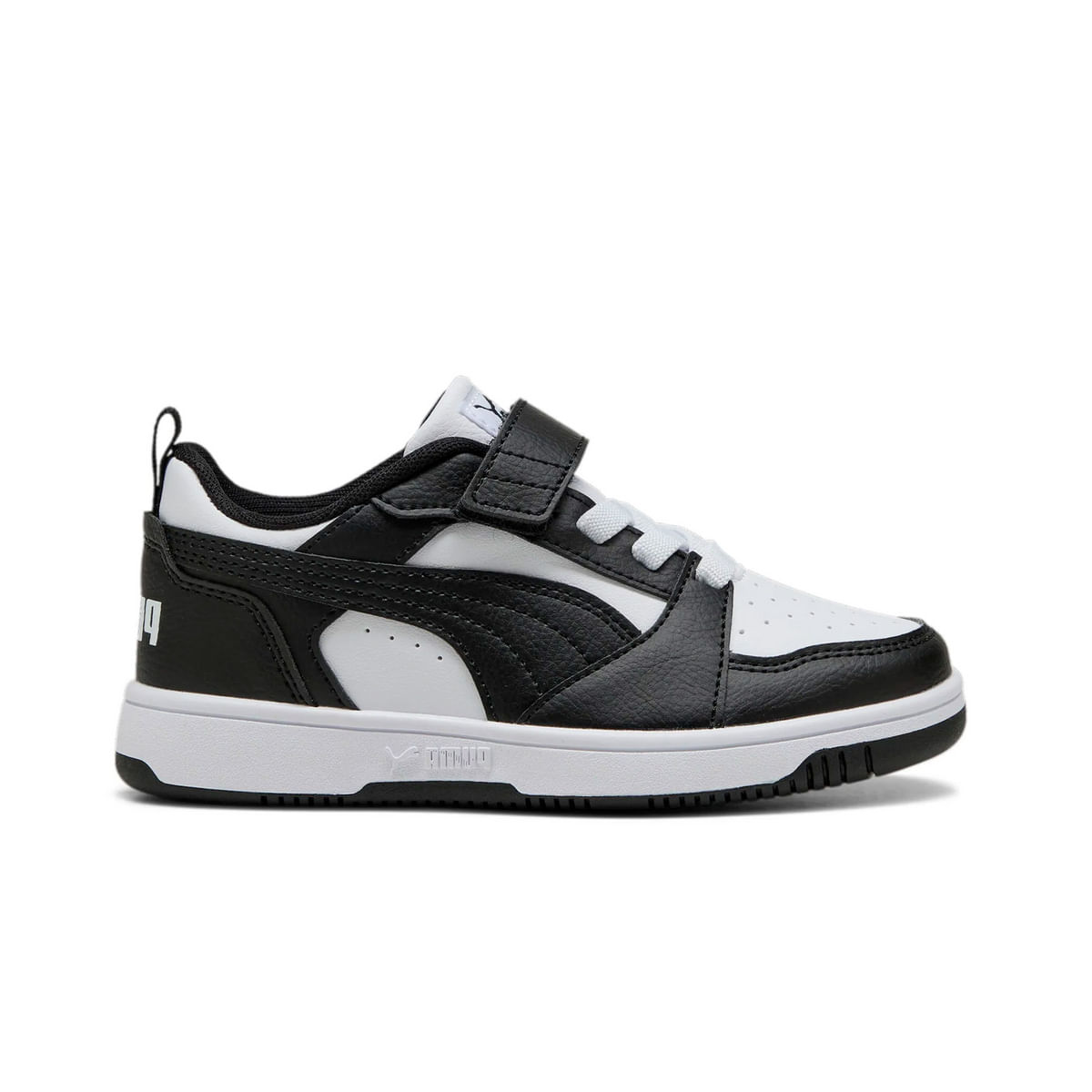 baab PUMA - REBOUND V6 LO AC BAMBINO - 049487901_04 - PUMA WHITE