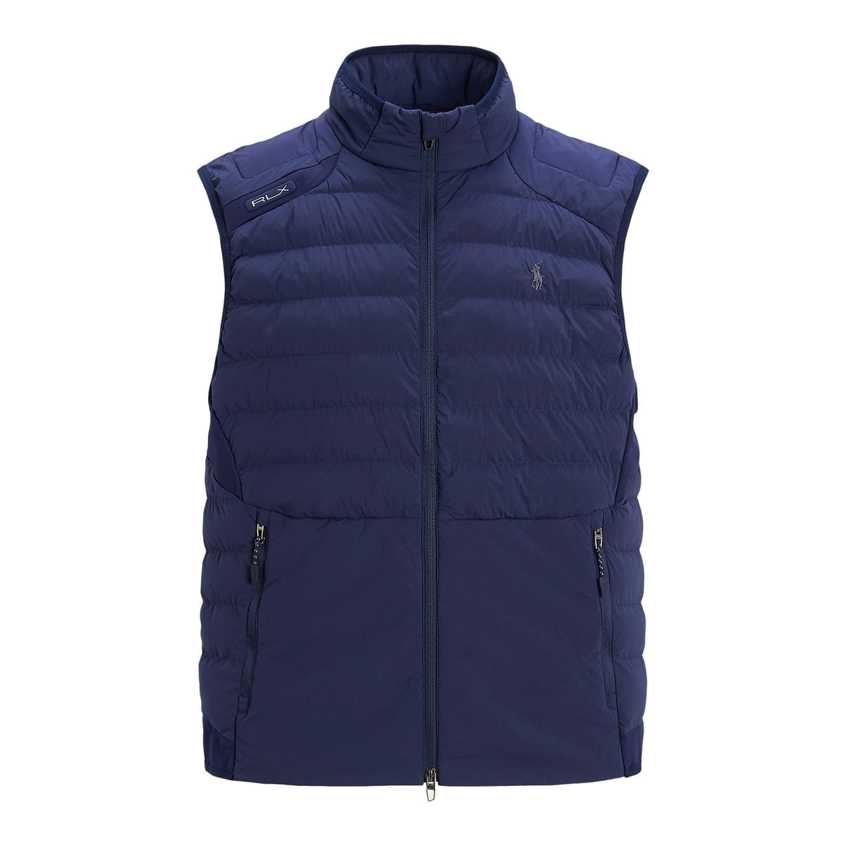 GILET FULL ZIP WOVEN