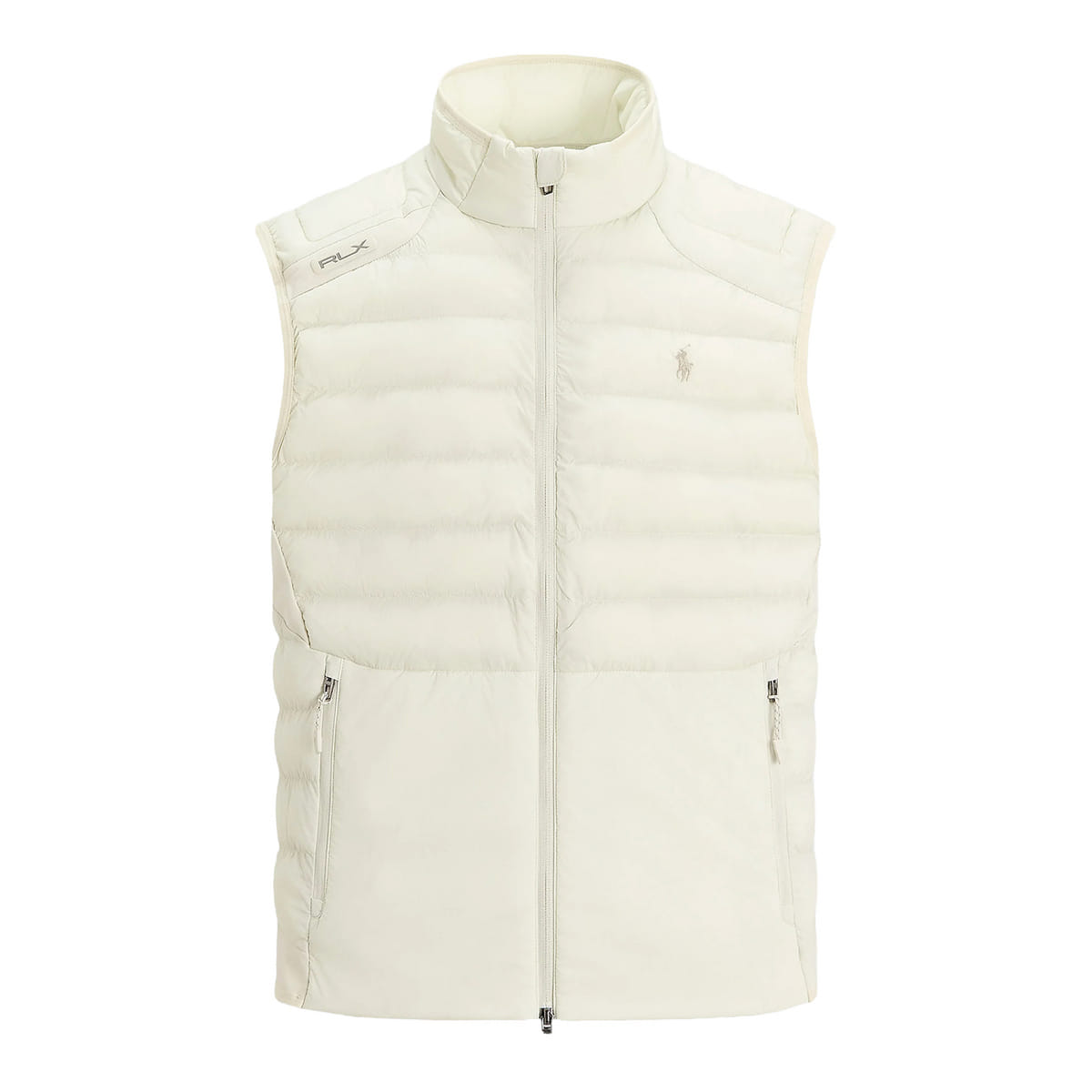 GILET FULL ZIP WOVEN