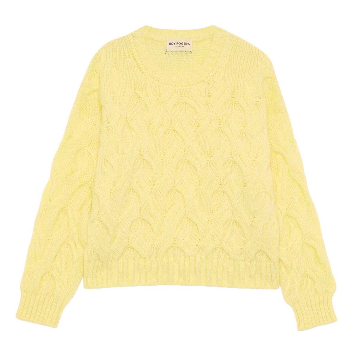 MAGLIA MULTI CABLE MIX ALPACA DONNA