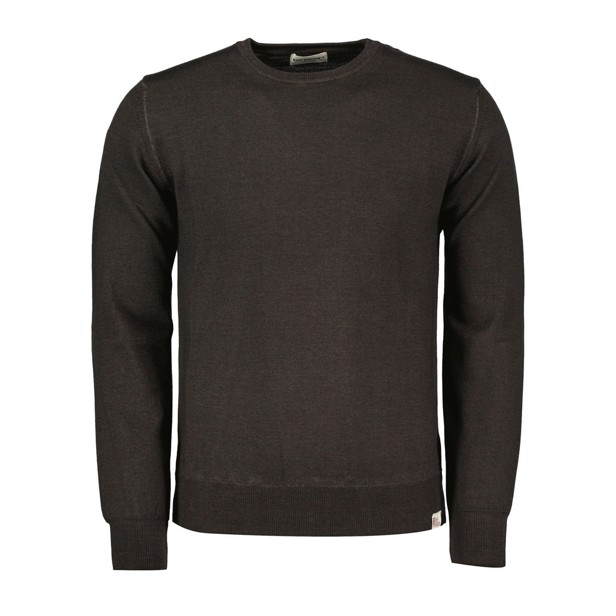 MAGLIONE GIROCOLLO LANA MERINOS STONE WASHED