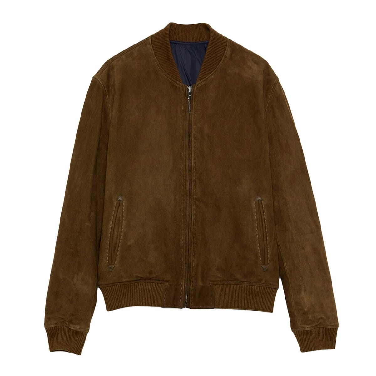 BOMBER DOUBLE FACE SUEDE